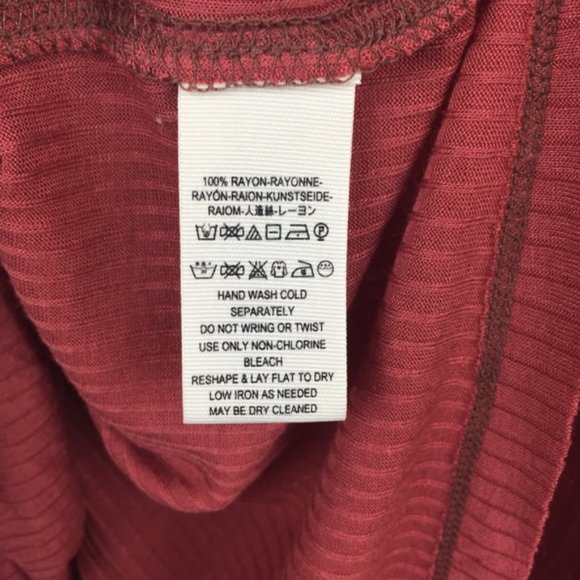 Free People - Bulls Eye Rust Ribbed Tank - Medium - Picture 2 of 5